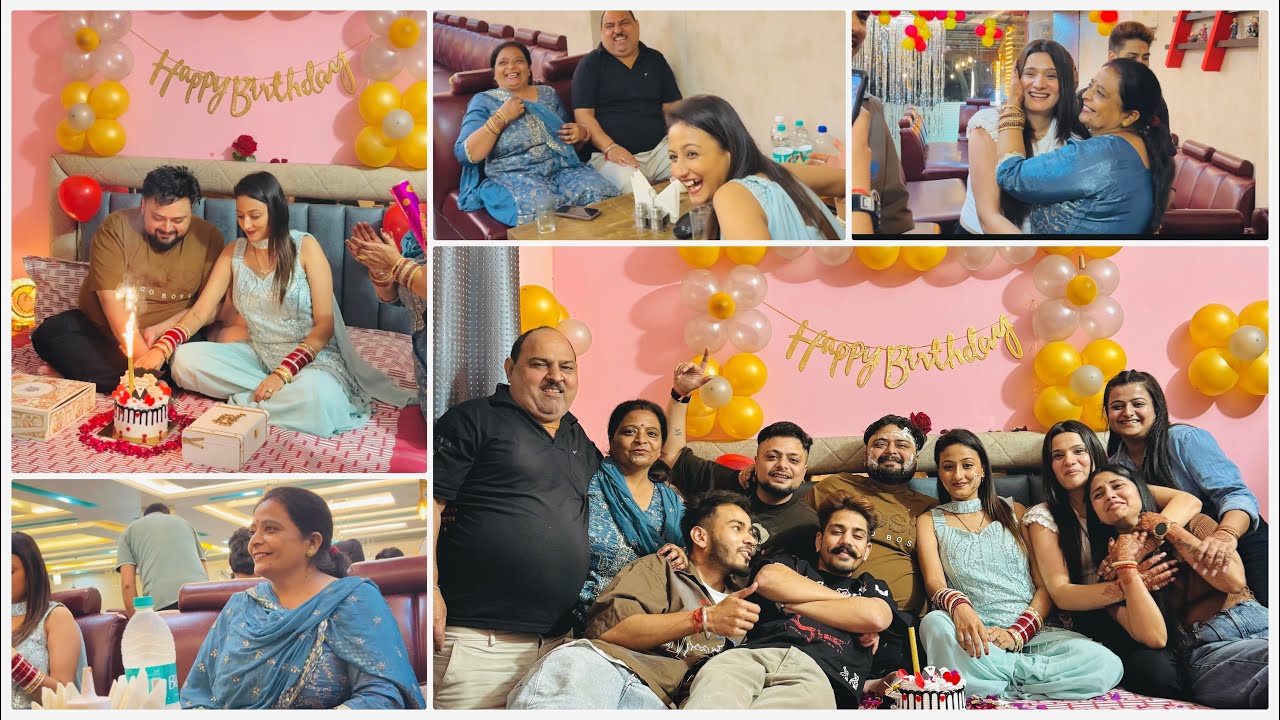 Meri Maa Khush Hogi Mainu Dekh K😍❤️ Surprise Dita Vadde Pra De Birthday Te Ja K🧿 Saare Gye Asi😎