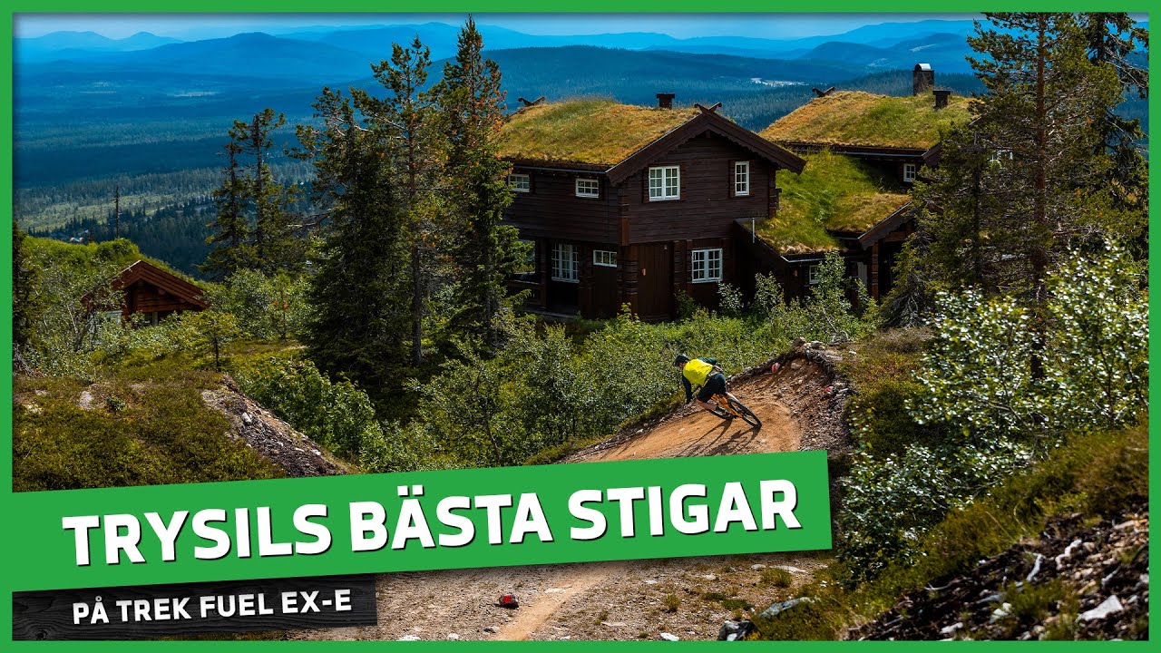 Trysils bästa stigar på nya Trek Fuel EXe