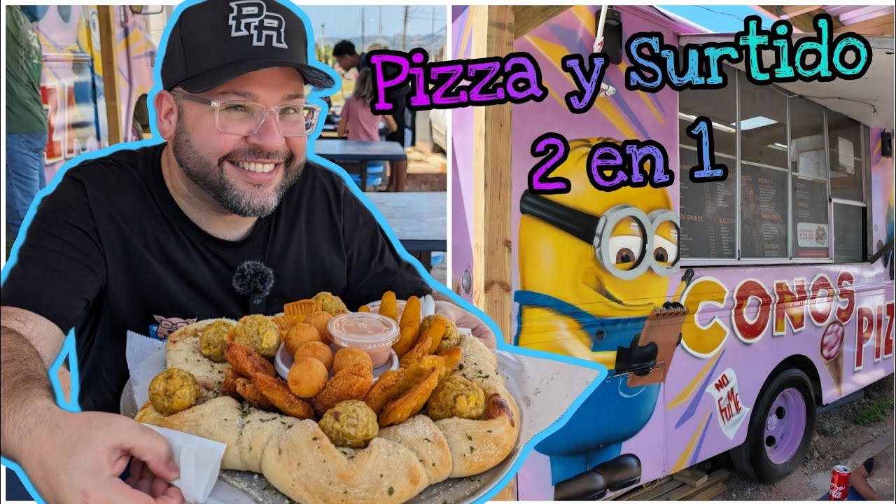 Esta PIZZA También es un SURTIDO | Conoce la PIZZA ESTRELLA de Pizza by Jesus 🇵🇷