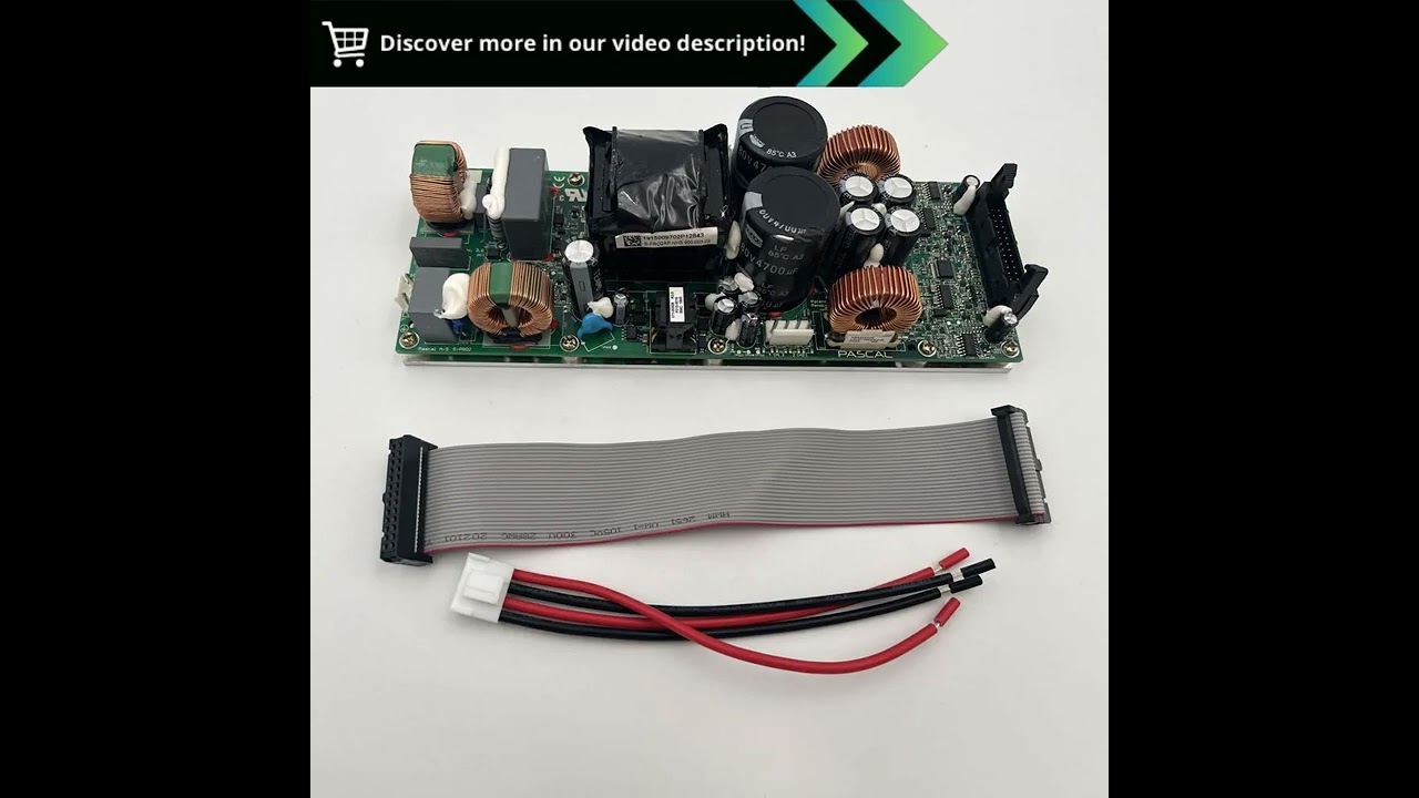 PASCAL S PRO2 for JBL PRX700/800: Universal Amplifier For Concerts and Events