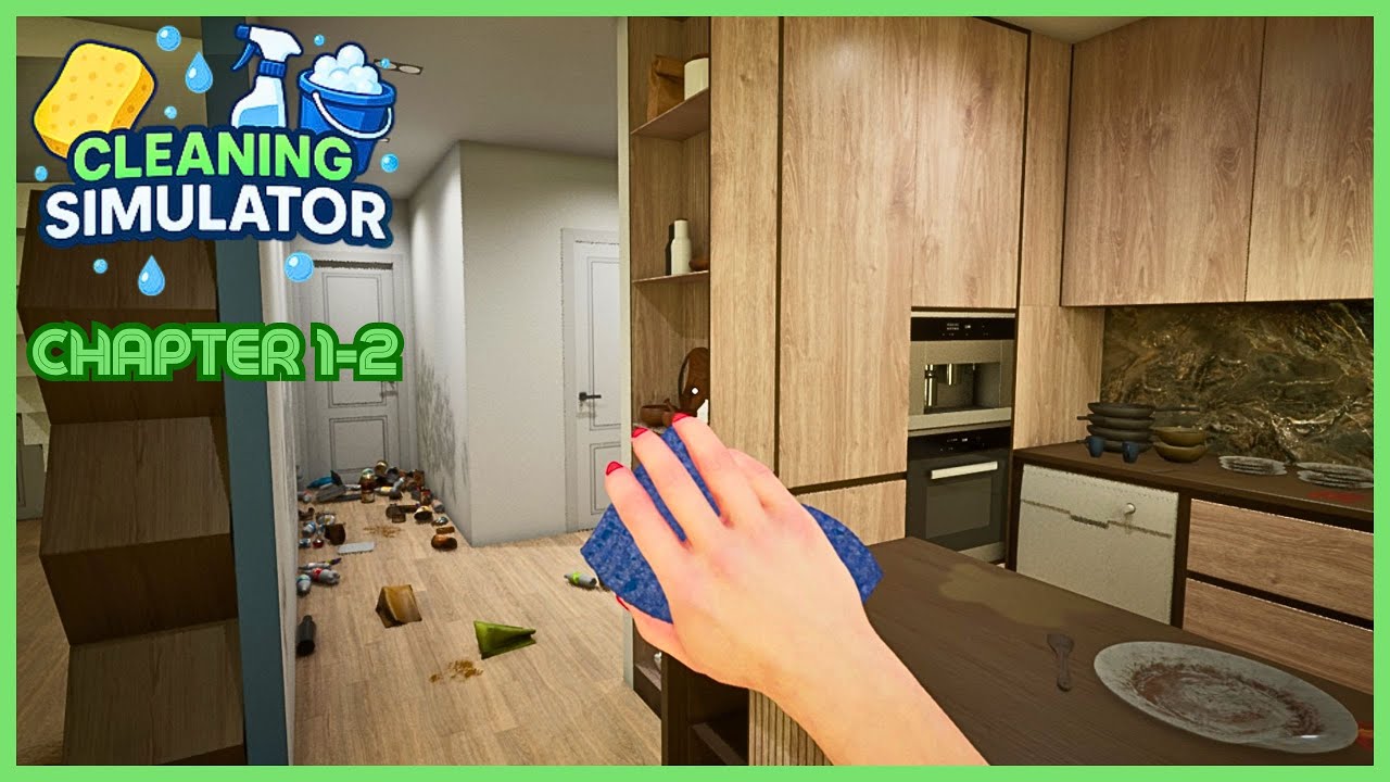 Cleaning Simulator | Chapter 1-2 (longplay, no commentary)