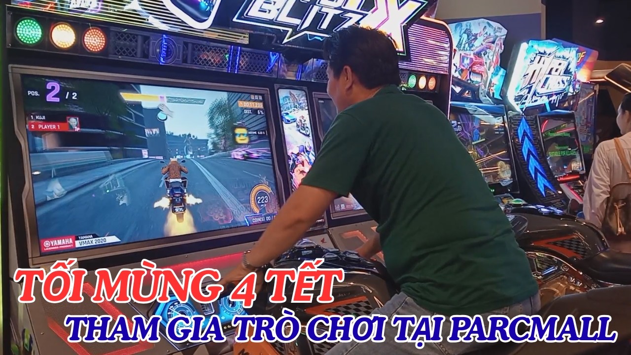 TỐI MÙNG 4 TẾT, TÔI TÌM VỀ TUỔI THƠ BẰNG CÁCH THAM GIA CÁC TRÒ CHƠI TẠI KHU VUI CHƠI CỦA PARCMALL.