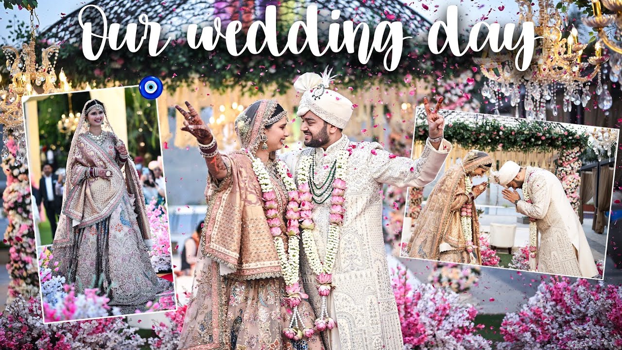 Our Wedding Day Vlog🤍💍 The Wedding We Dreamed Of 🥹🧿 #Rlovestory || Rupal Yadav