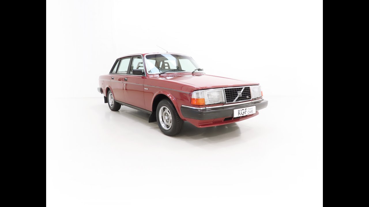 An Astonishing Volvo 244GL in Original Condition with Just 46,574 Miles - SOLD!