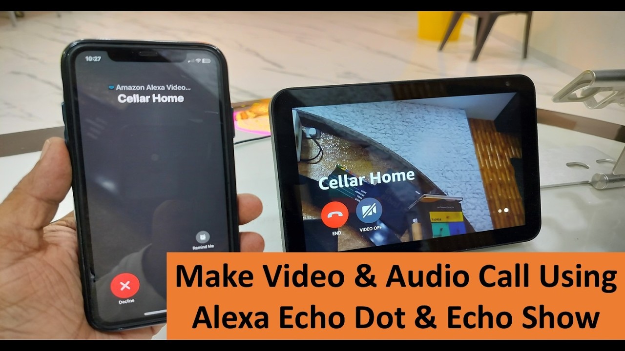 How to Make Video & Audio Call Using Alexa Echo Dot & Echo Show