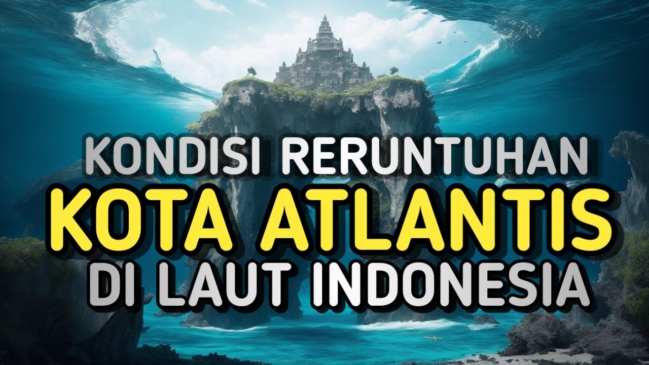 Ilmuwan Syok ! Begini Kondisi Bekas Kota Atlantis. Ternyata Beneran di Indonesia !