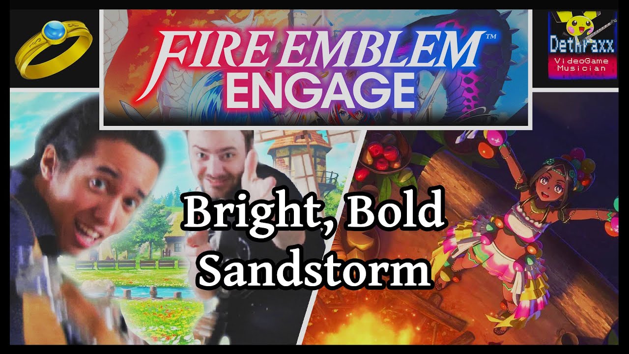 FE Engage: Bright, Bold Sandstorm 【砂塵と爛漫 BGM】 | Metal Remix Cover by Dethraxx (Fire Emblem エンゲージ)
