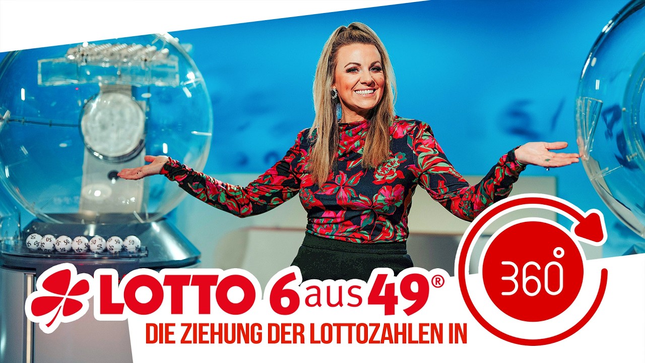 Die Ziehung der Lottozahlen vom 14.02.2026 in 360 Grad