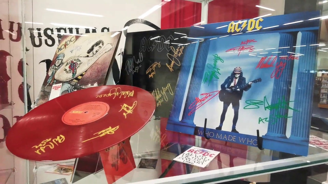 AC DC Signed Memorabilia
