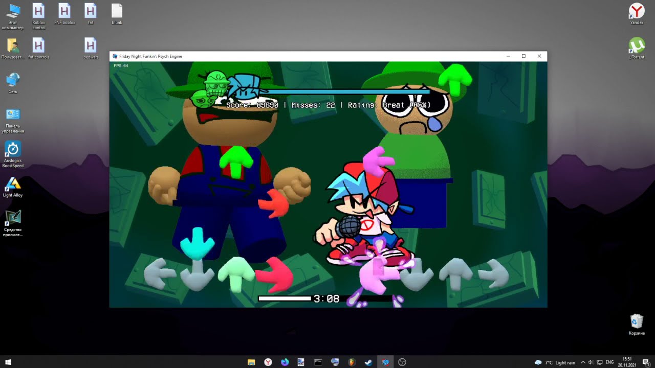 Friday Night Funkin Applecore android port leak/buggy but will try to fix bandu meme video