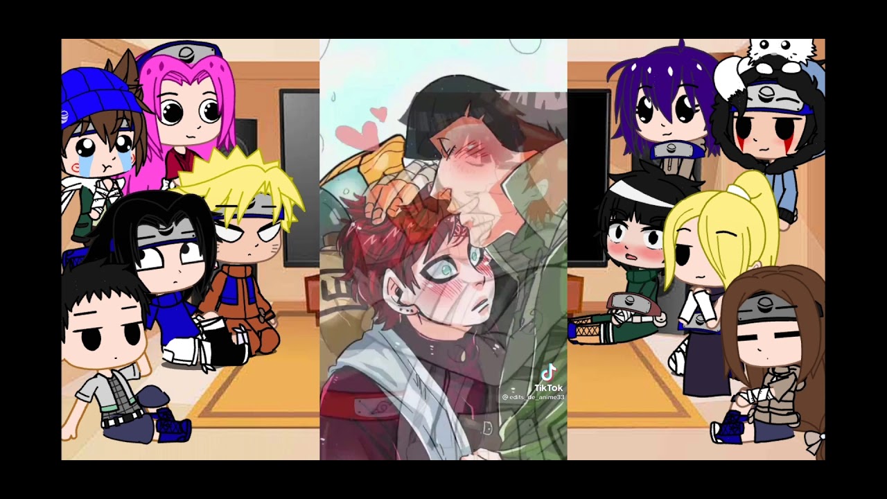 past naruto reacciona a ||tik tok|| ships||naruto