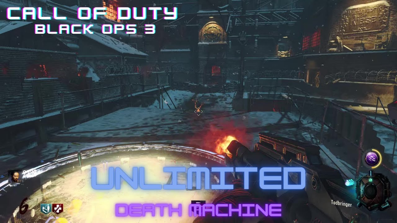 Cod Bo3 Unlimited Death Machine glitch (On every map 2022) German / English