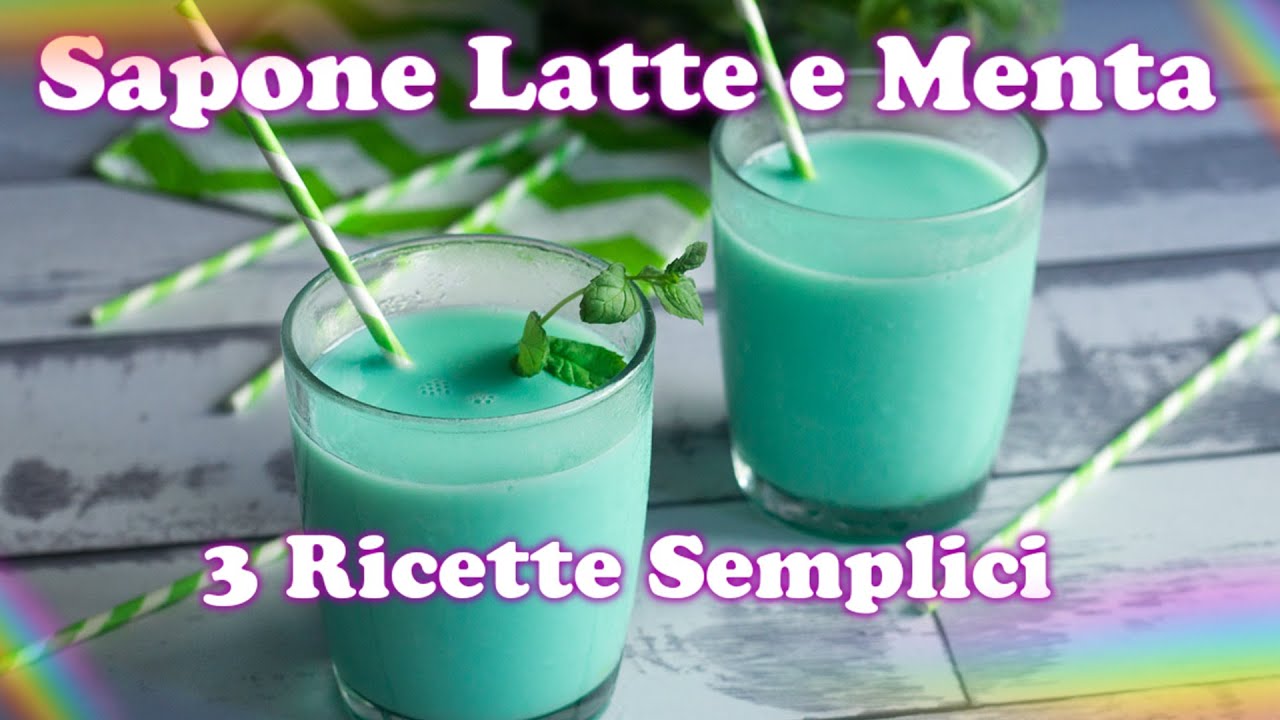 Sapone Latte 🥛 e Menta 🍵 , Il Sapone Fatto In Casa , Nutriente , Rinfrescante e Idratante