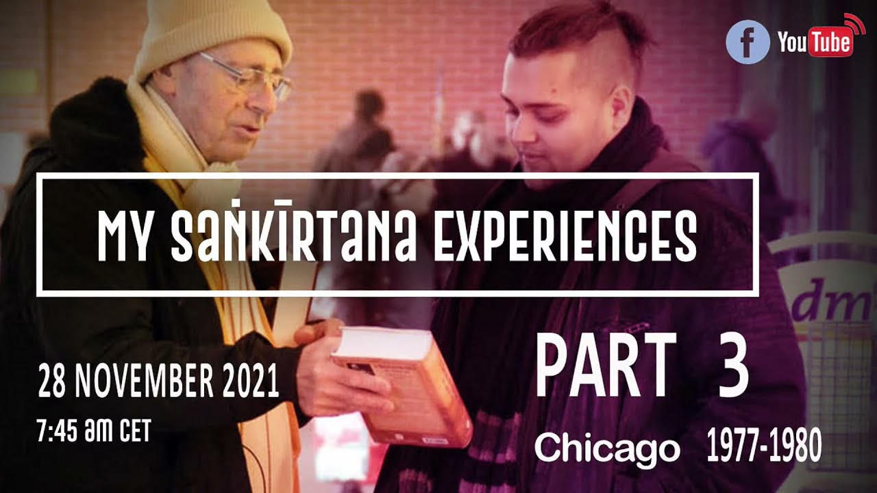 My Saṅkīrtana Experiences 1977-'80  Chicago