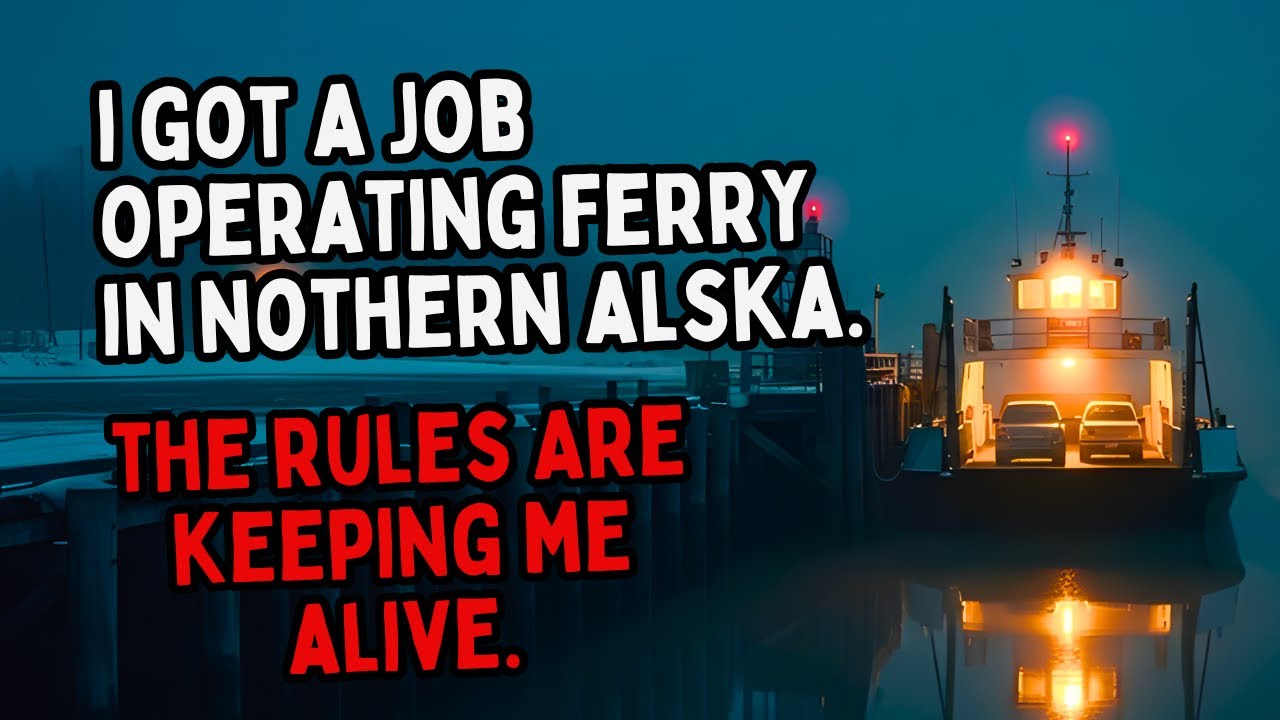 I Got a Job Operating a FERRY in Northern ALASKA... The Rules Change After MIDNIGHT!" Creepypasta