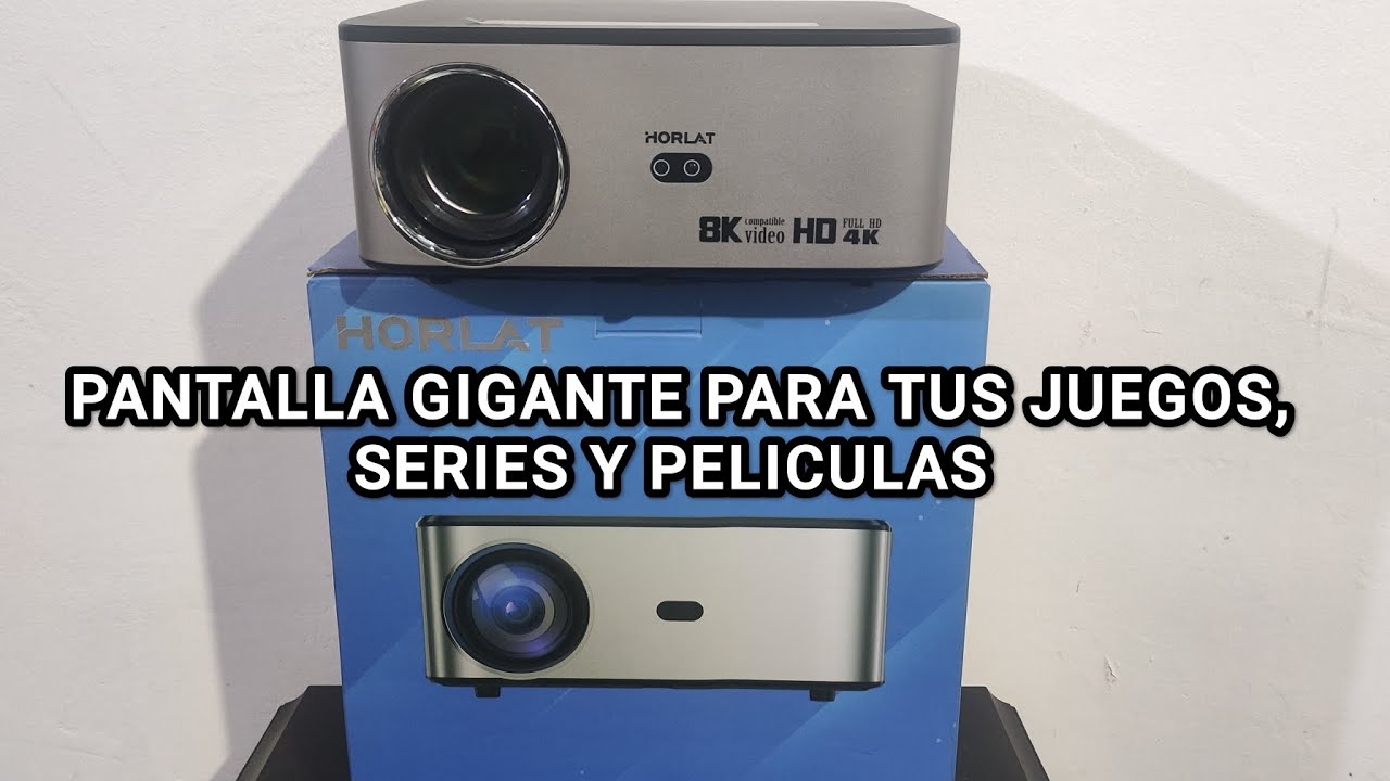 HORLAT / EL MEJOR PROYECTOR GAMER DEL 2024 ?