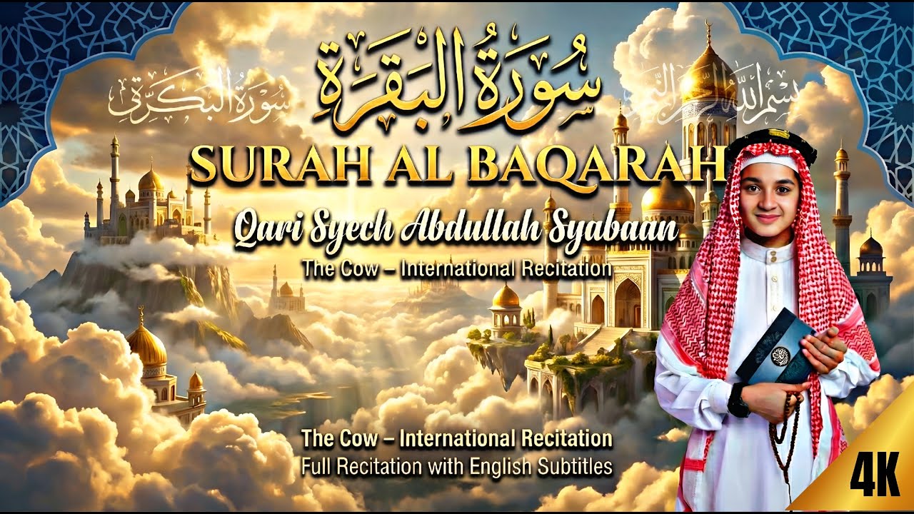 سورة البقرة لجلب البركة والرزق وطرد الشياطين | Surah Al-Baqarah Full for Blessings