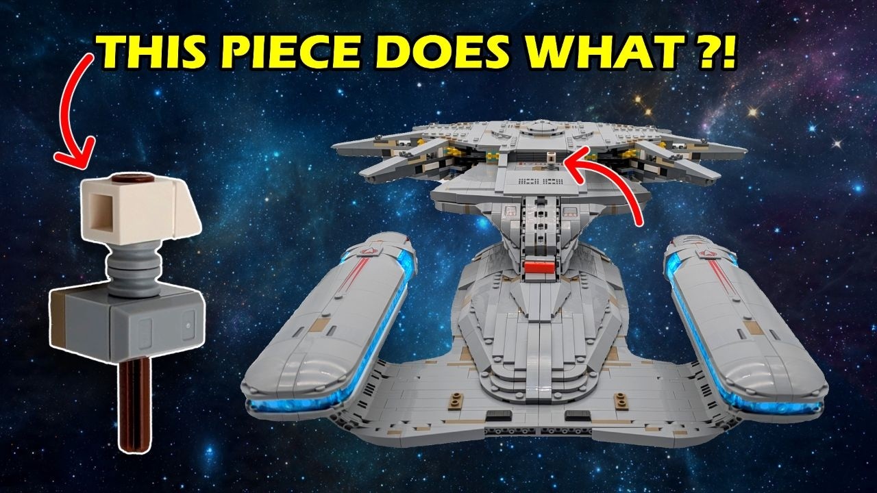 LEGO USS Enterprise-D Part 3: The Saucer Takes Shape (And a Brilliant LEGO Surprise)