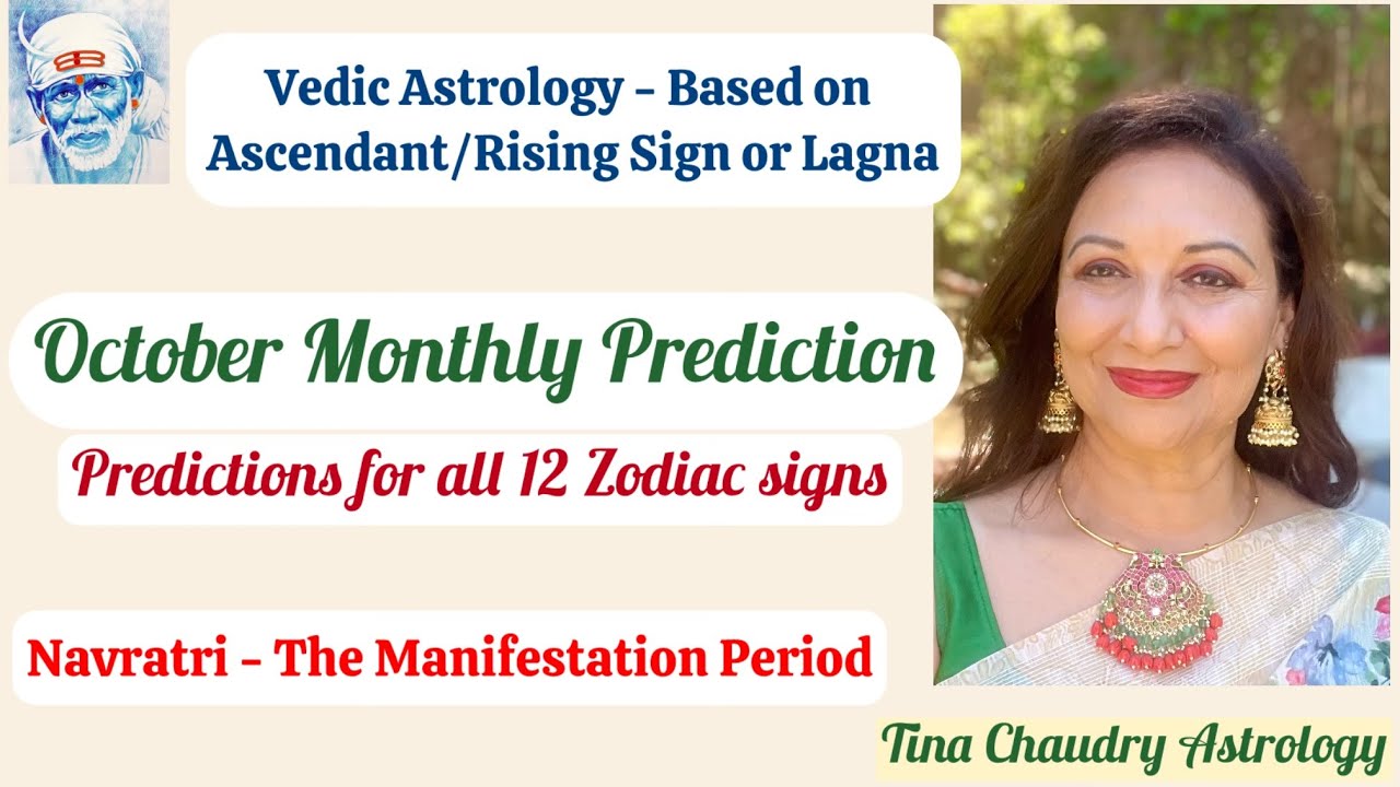 October Monthly Predictions for all 12 Zodiac Signs