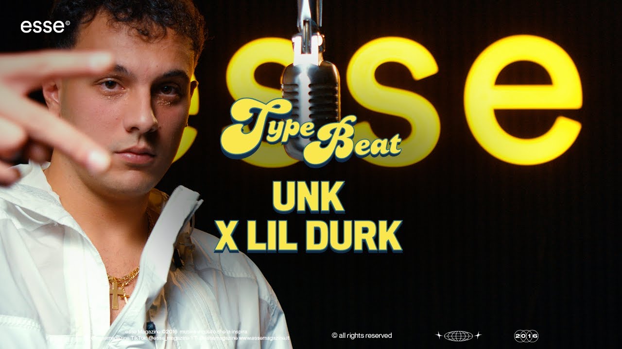 Unk Rappa su un Type beat di Lil Durk