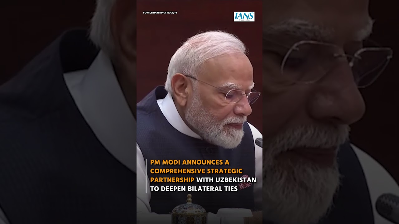 PM Modi Announces Comprehensive Strategic Partnership With Uzbekistan