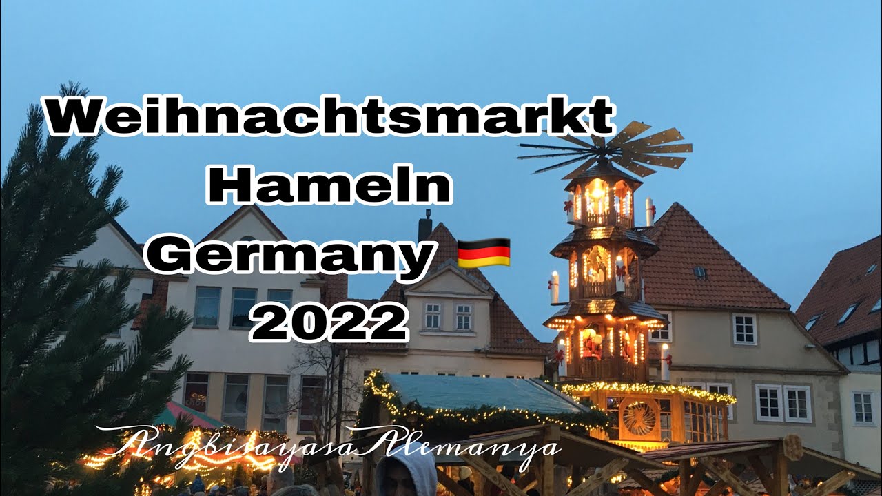 Weihnachtsmarkt Hameln Germany 2022 || AngbisayasaAlemanya #travel #citywalk #hameln #amazing