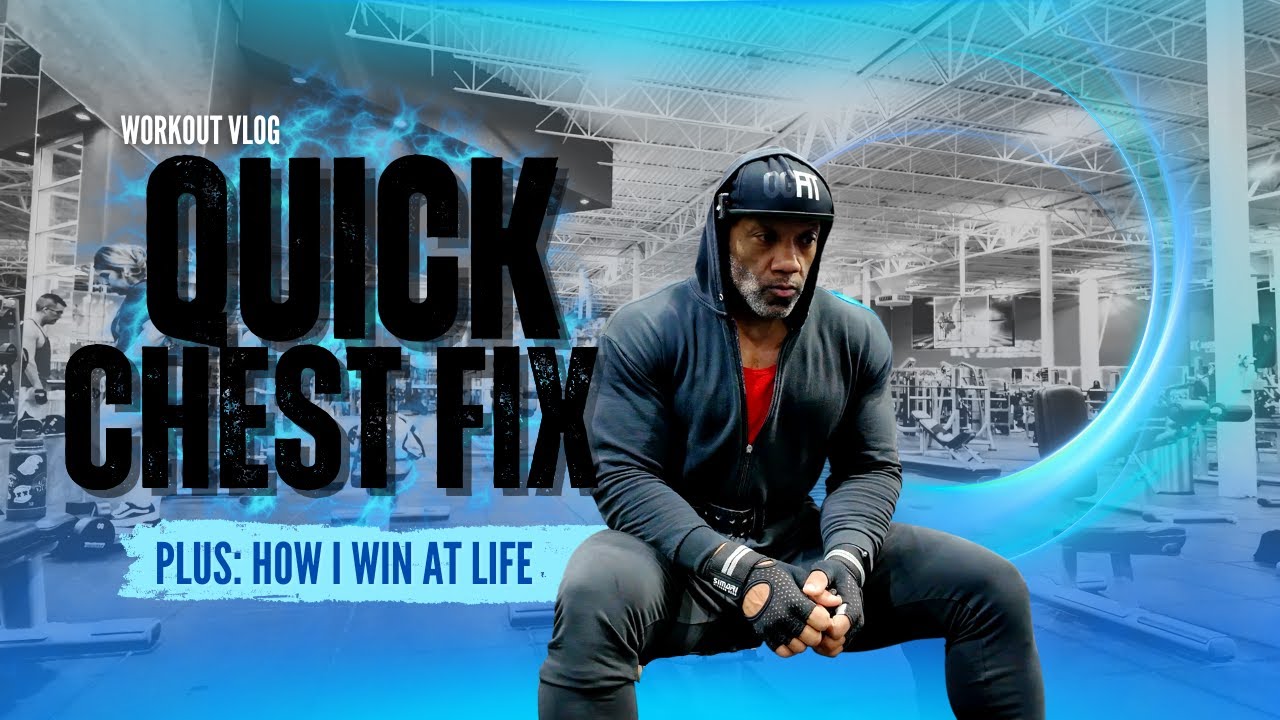 Quick & Effective Chest Workout + My Life Framework for Success | Purpose, Intention, Attention