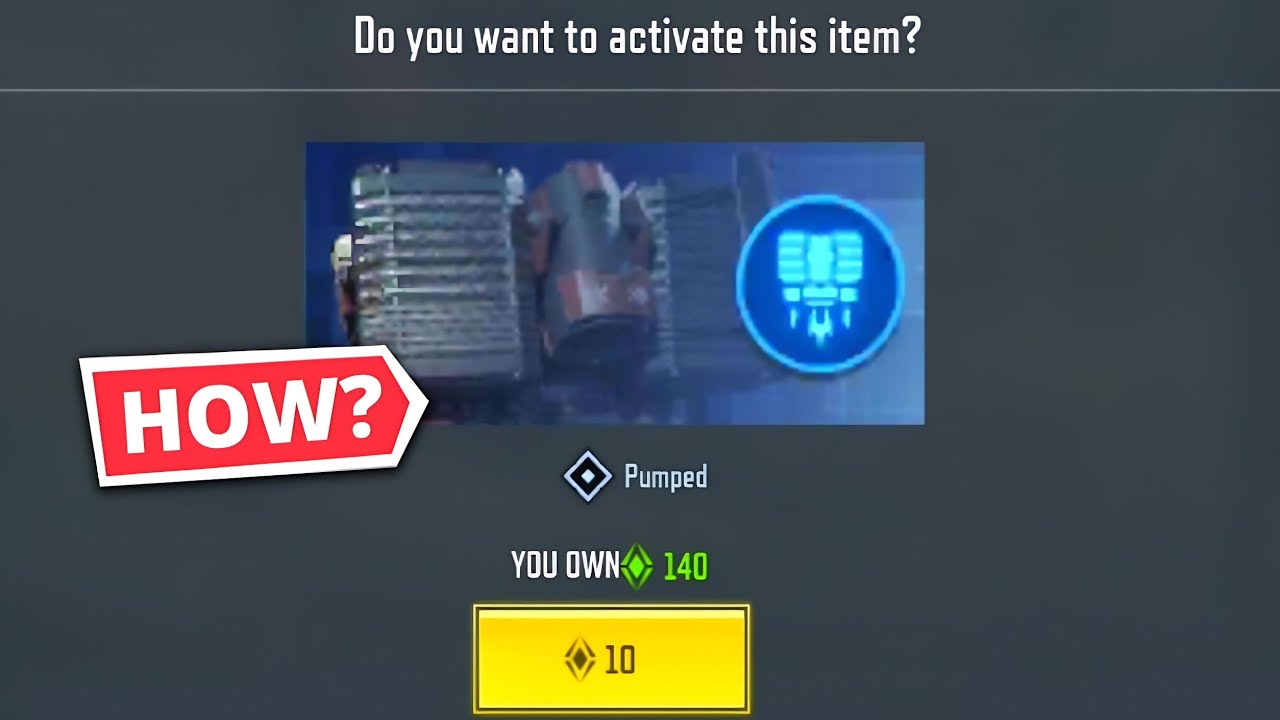 HOW TO UNLOCK PUMP CLASS in COD MOBILE