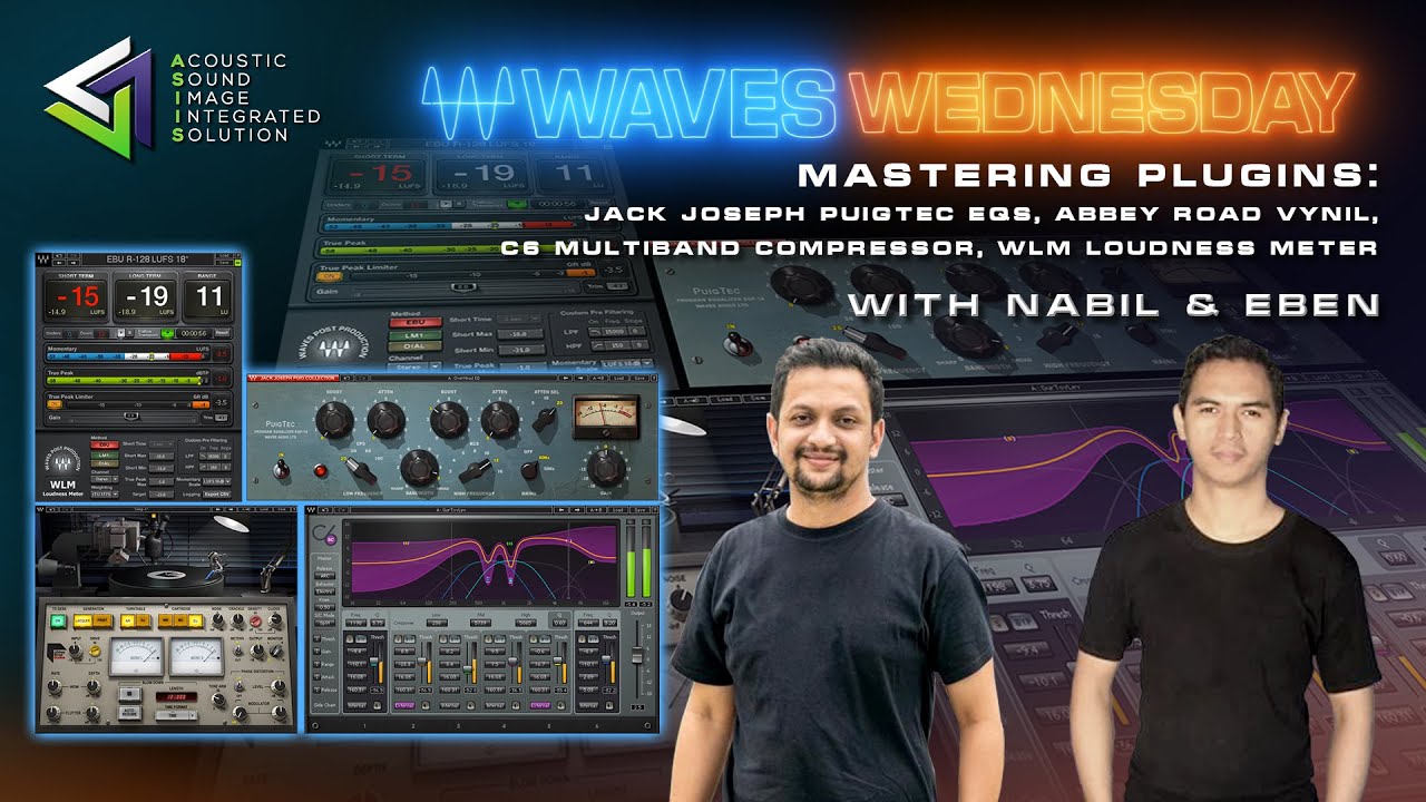 Waves Mastering Plugins untuk Live Streaming (Waves Wednesday 007)