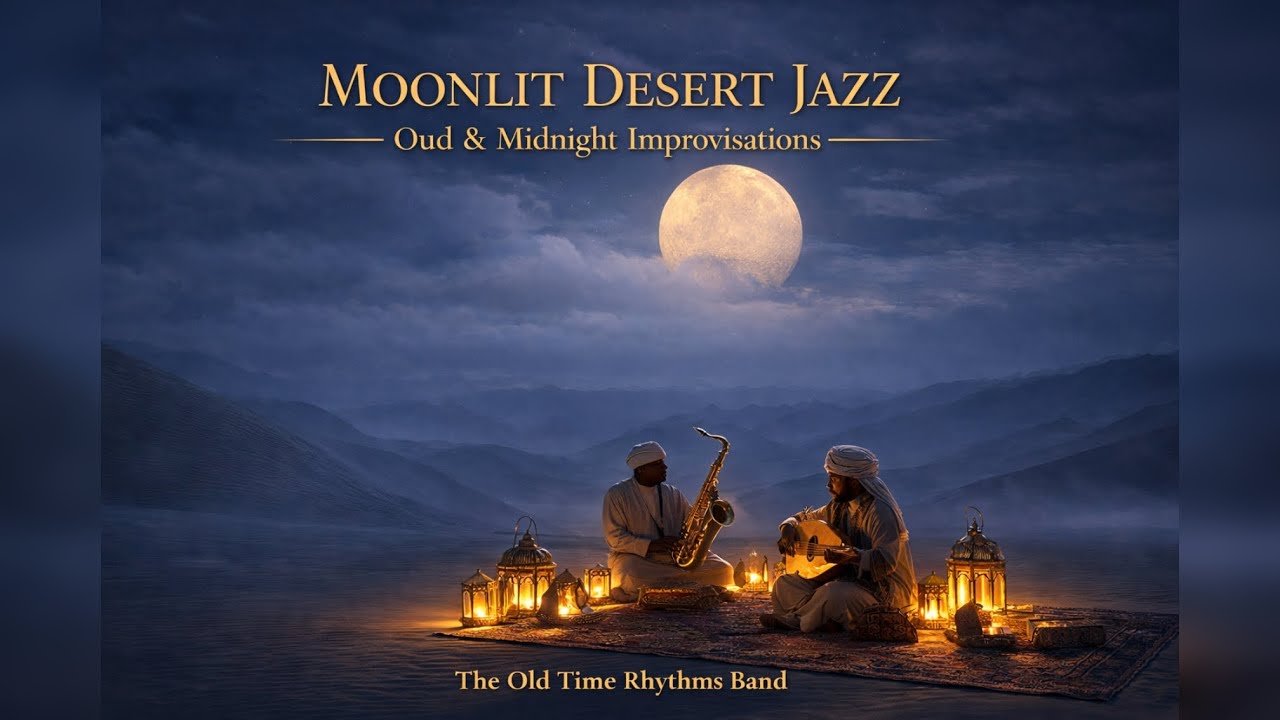 Moonlit Desert Jazz – Oud & Midnight Improvisations