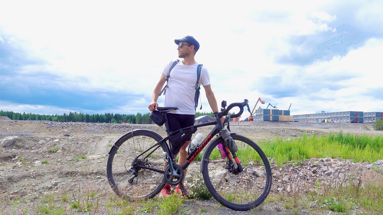 Biker Leaving Town