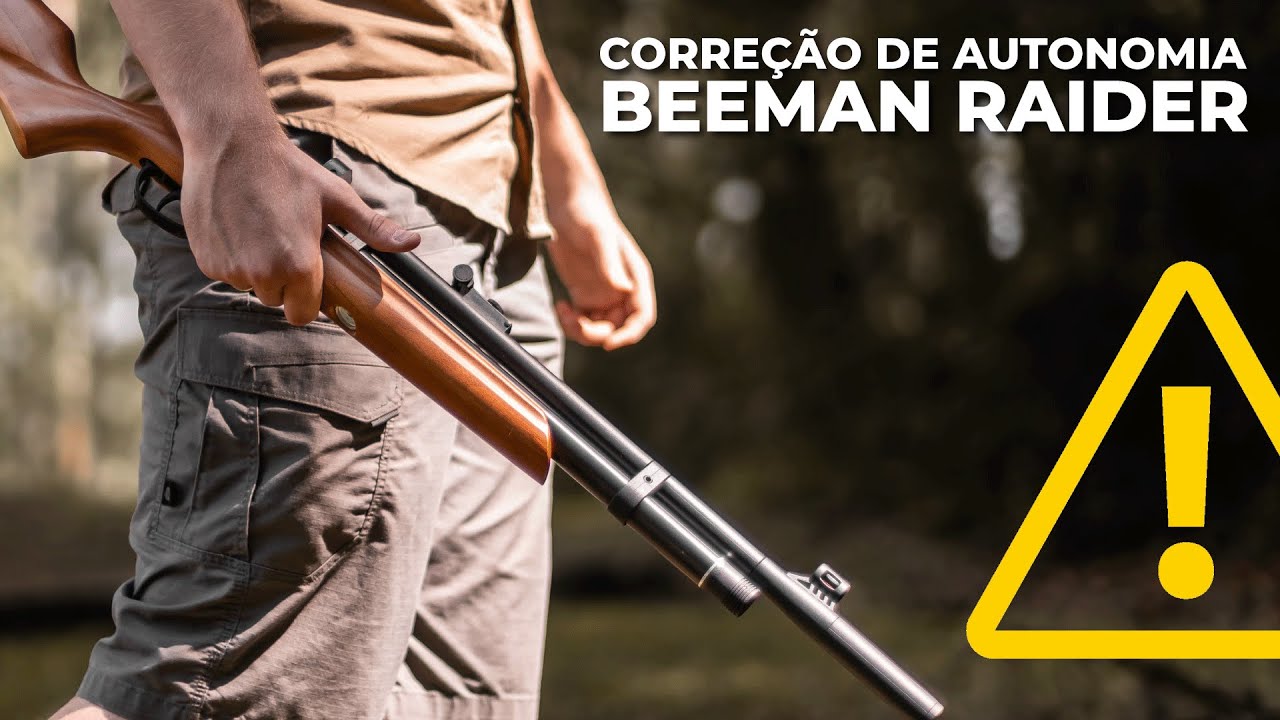 CORREÇÃO DE AUTONOMIA: Lançamento Beeman Raider