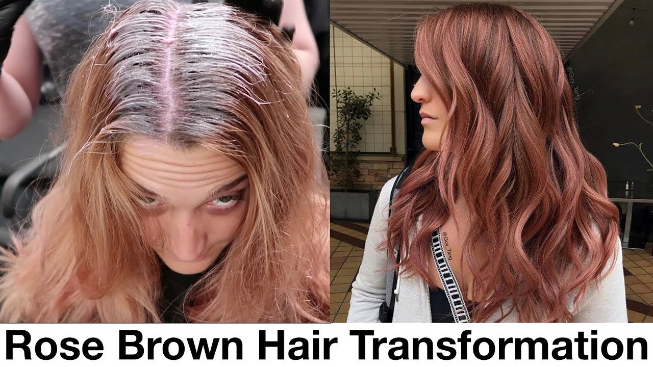 Rose Brown Hair Transformation