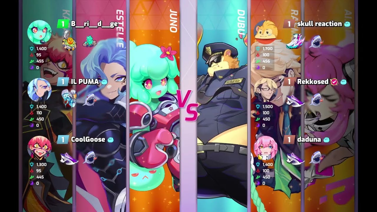Juno Goalie vs Rekkosed, Daduna w/ CoolGoose and il puma