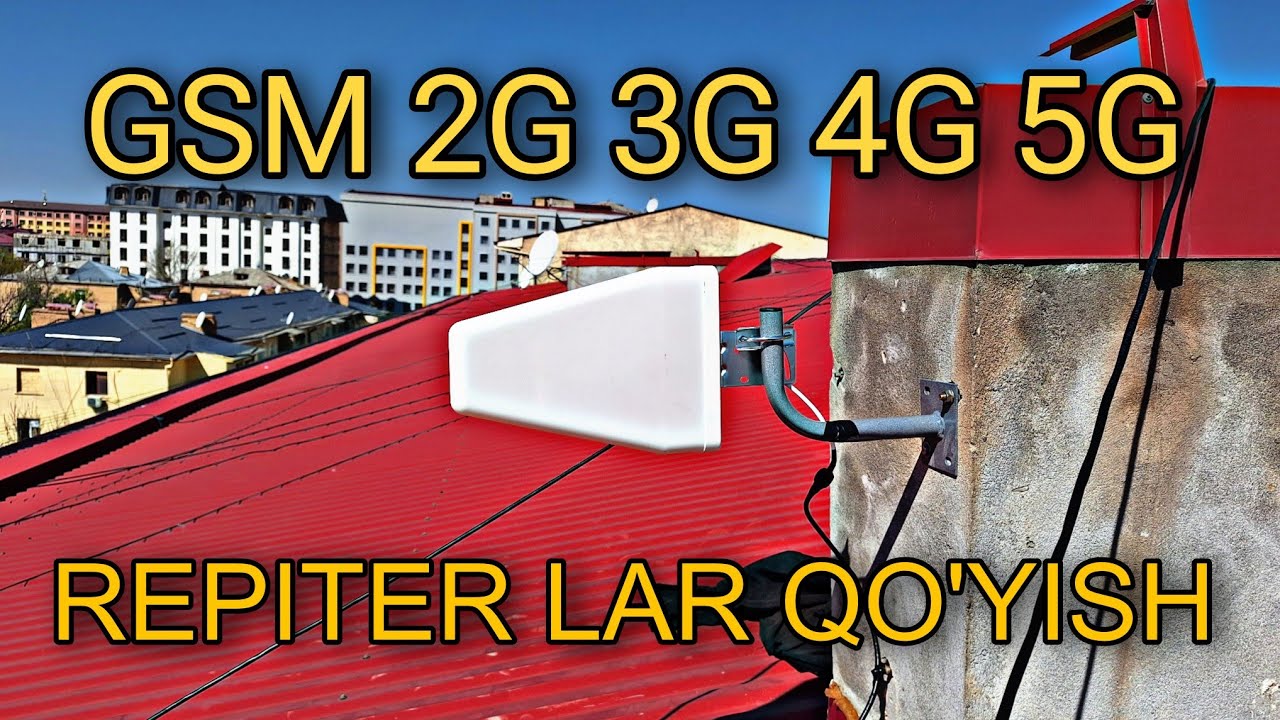 Усилитель сотовой связи gsm 2G 3G 4G 5G aloqa sifatini kuchaytiruvchi repiter #internet #internet