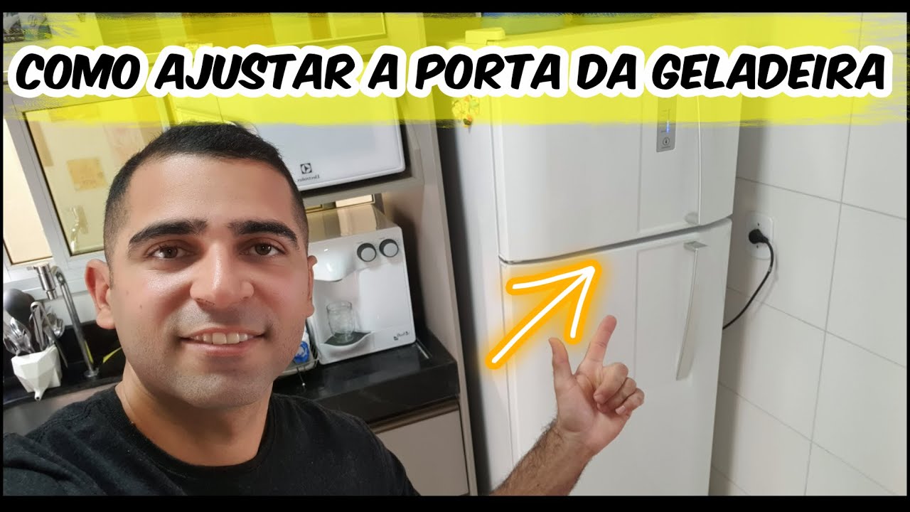 PORTA DA GELADEIRA NÃO FECHA, ELETROLUX DF36A, COMO REGULAR