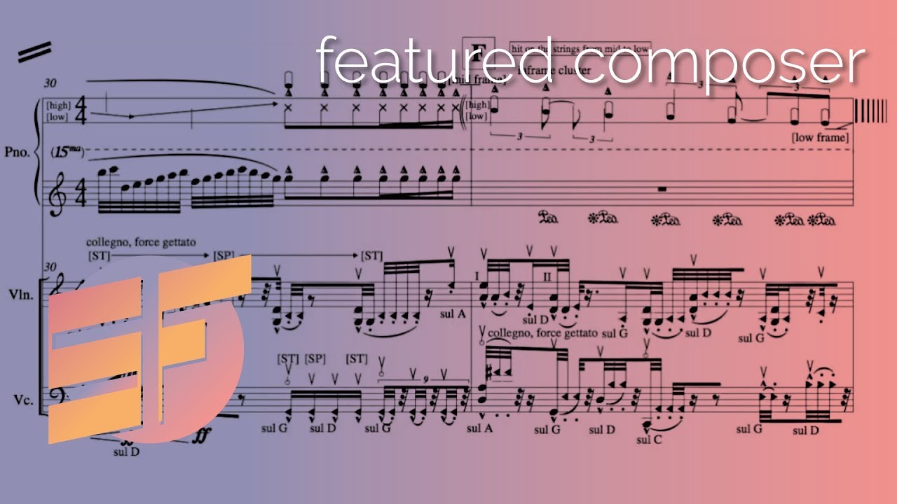 Panayiotis Kokoras — Susurrus [w/ score]