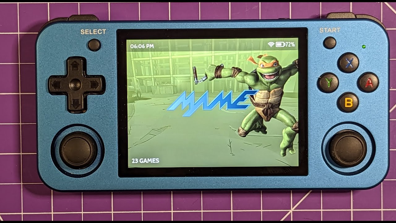 Anbernic RG353m games play on stock OS #anbernic #Anbaernic #handheld #retrogaming #rg353m