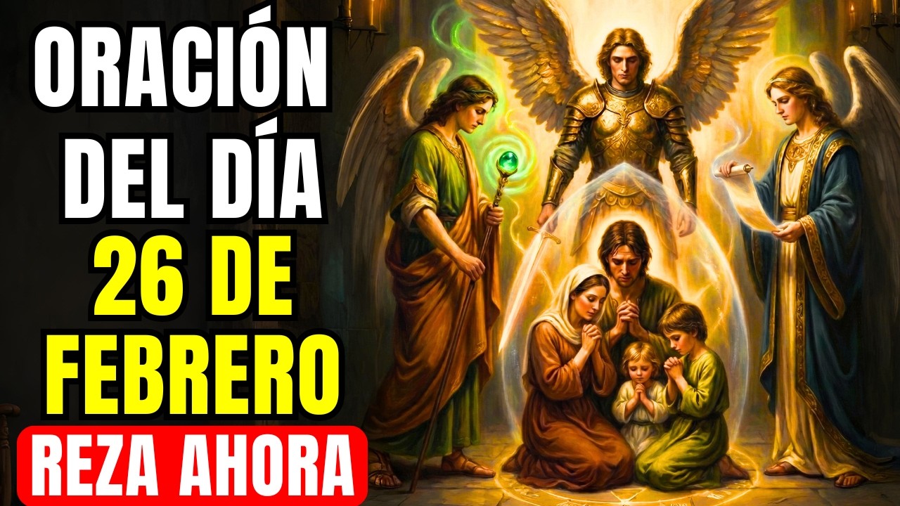Oración de los 3 Arcángeles que LUCHAN por tu Familia y PROTEGEN a tus Hijos HOY — Reza Conmigo