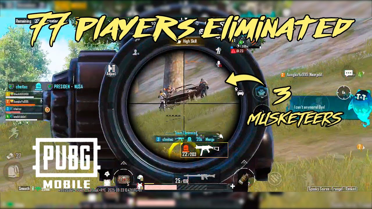 SQUAD KILLED 77 PLAYERS IN THE LOBBY | PUBG MOBILE FULL GAMEPLAY
