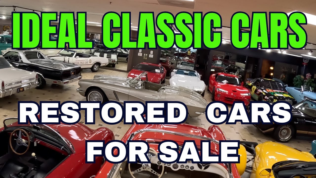 IDEAL CLASSIC CARS VENICE FLORIDA RESTORED CARS FOR SALE