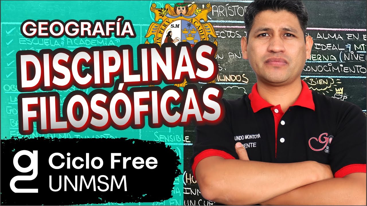 FILOSOFÍA - Disciplinas filosóficas [CICLO FREE]