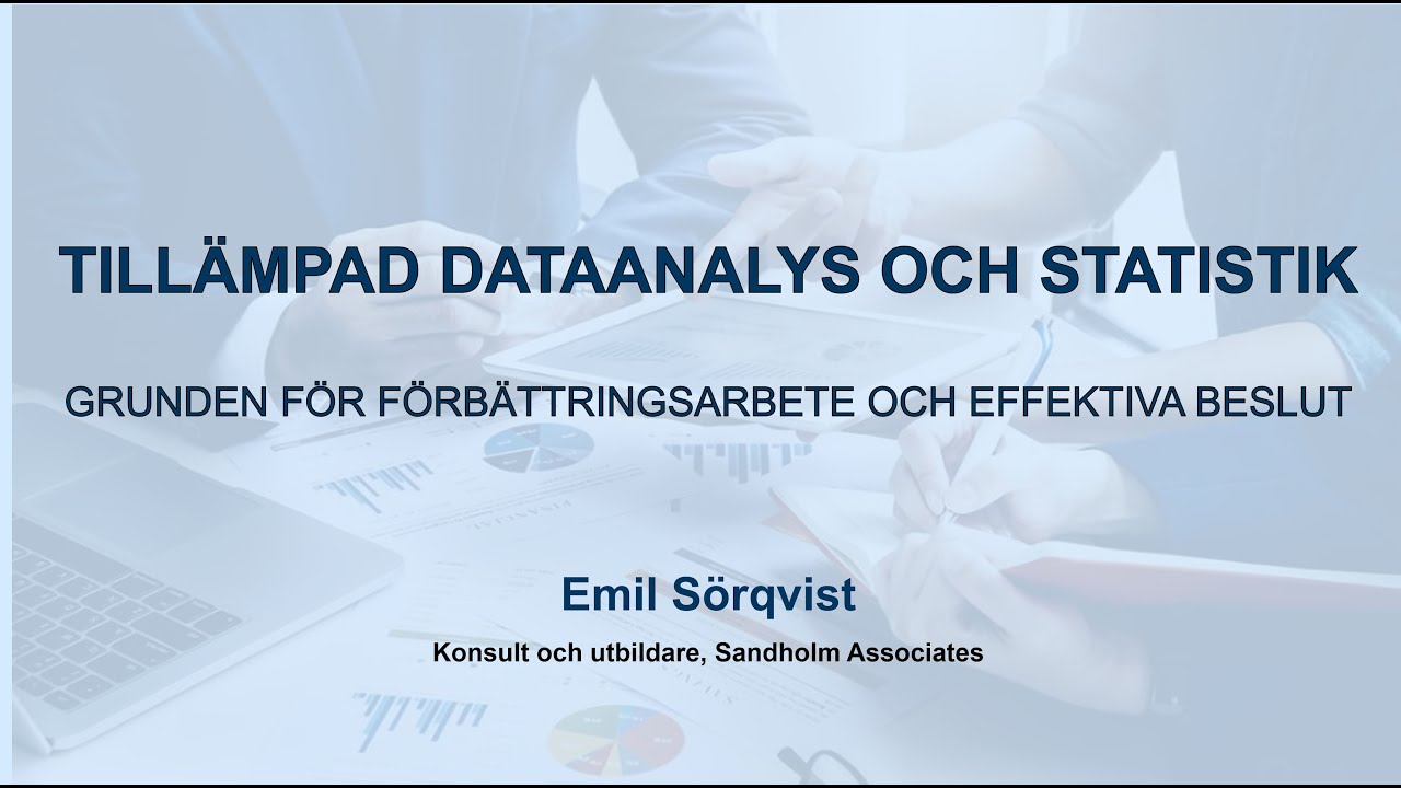 Inspirationsseminarium: Tillämpad dataanalys och statistik