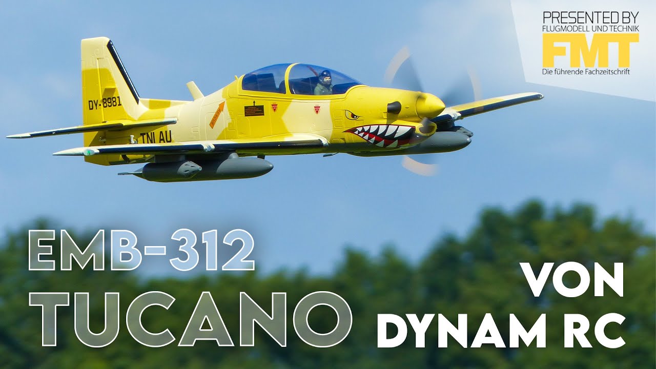 EMB-312 Tucano von Dynam RC