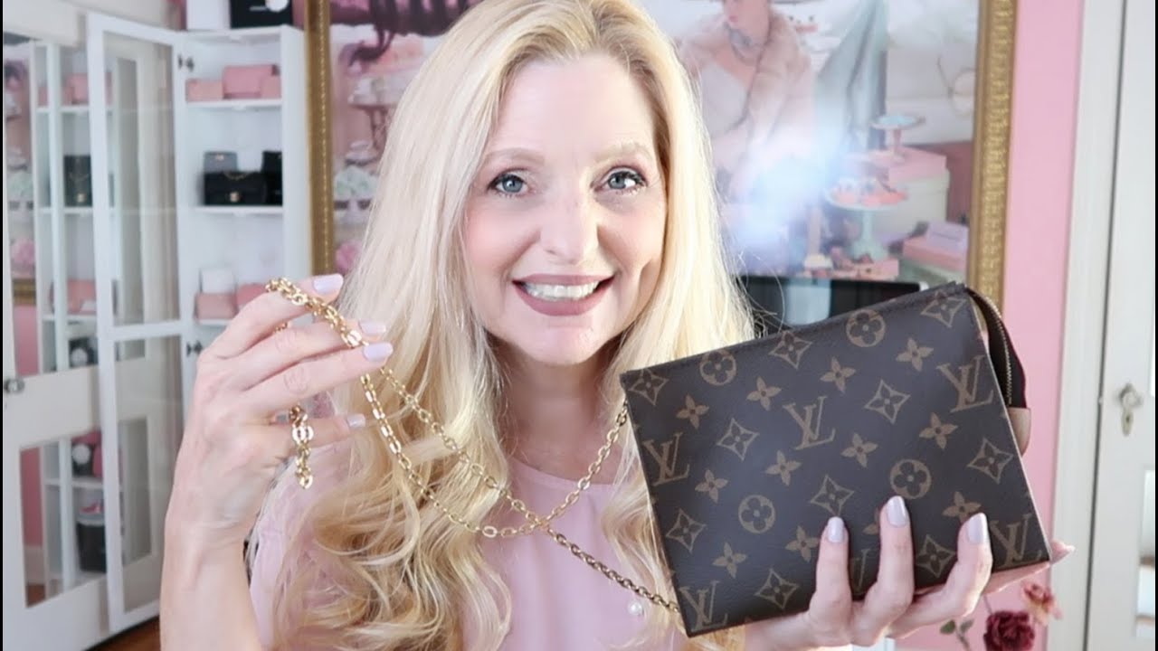 How to make Louis Vuitton Toiletry 19 a Crossbody Bag  | LV toiletry 19 vs 26 |  toiletry 19 review