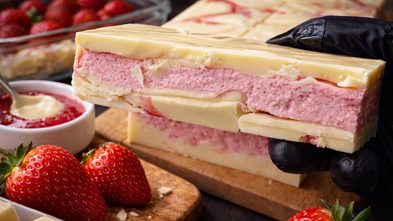 Only 2 Ingredients and It Tastes THIS Good?! 🤯🍫 (First Try!) 🍓✨