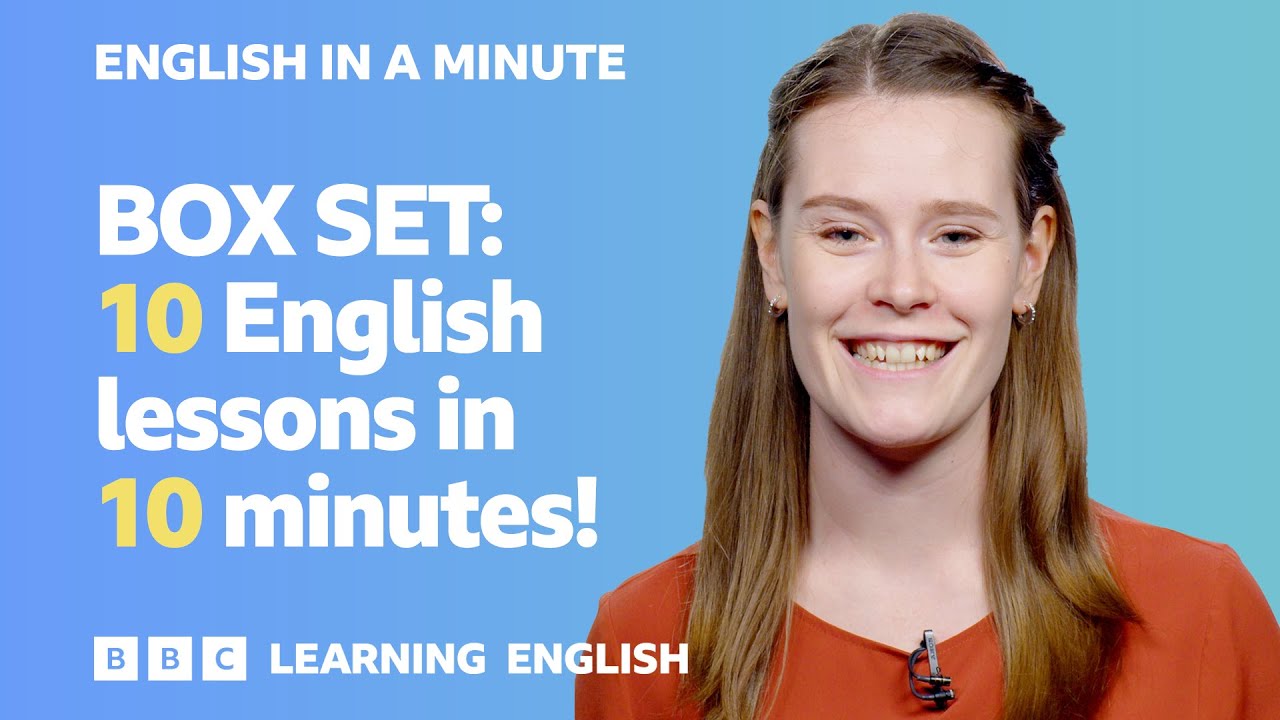 BOX SET: English In A Minute 20 – TEN English lessons in 10 minutes!