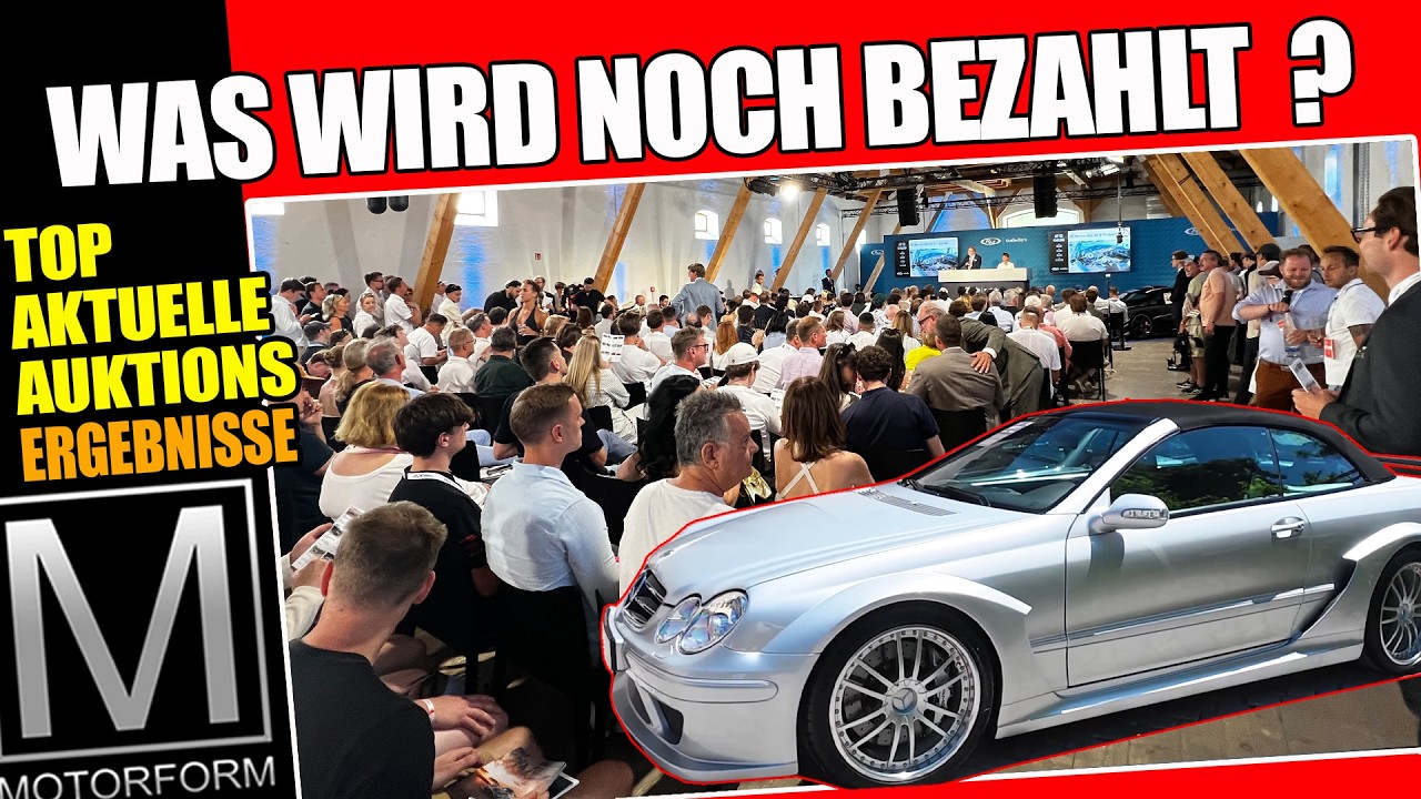 AUKTION: Verr&uuml;ckte Ergebnisse bei RM Sotheby's am  Tegernsee 2026 mit Concours d'Elegance