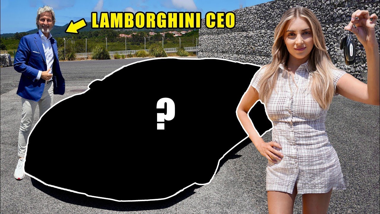 El CEO de Lamborghini Me Pidió Probar Su Nuevo Auto...