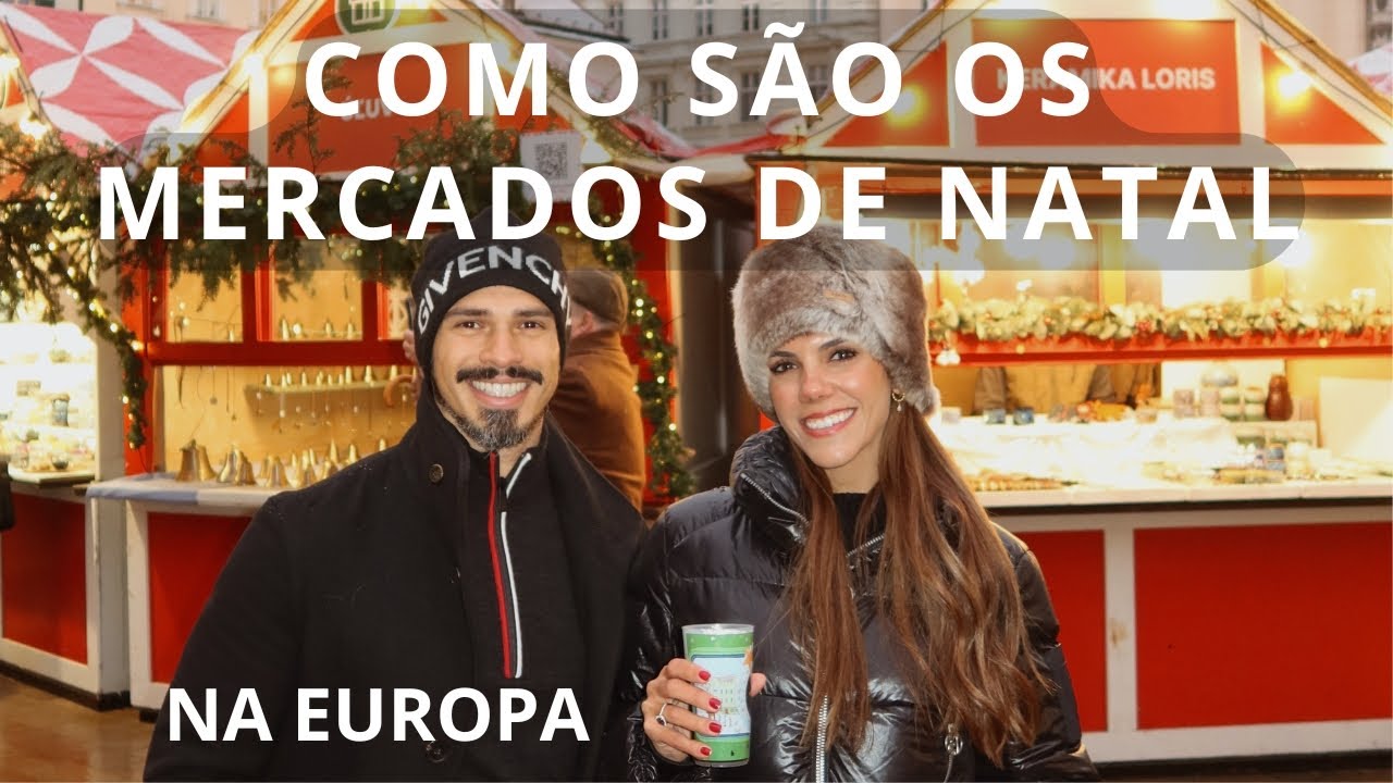 Como são os mercados de Natal na Europa?  Eslováquia e República Checa.